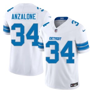 Alex Anzalone #34 Silver Rush Mens White Player Jerseys 968756-478