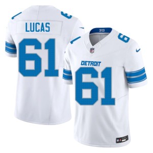 Anthony Lucas White Replica One Pride Men #61 Jersey 715196-477