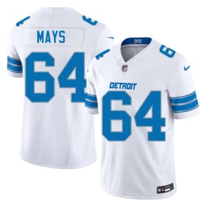 Cade Mays #64 White Men Silver Rush Replica Jerseys 468125-812