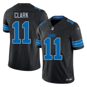 Damone Clark #11 Black Motor City Lions Men NFL Jersey 186998-208