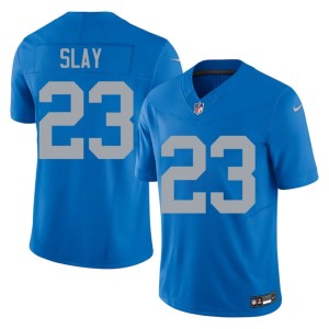 Darius Slay Defend the Den Blue Men Alternate Replica #23 Jersey 261721-668