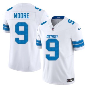 Derrick Moore Limited One Pride Men #9 White Jersey 988279-408
