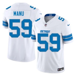 Giovanni Manu White Men #59 One Pride Limited Jersey 492590-429