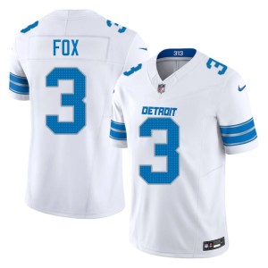 Jack Fox White #3 Men's Detroit Lions NFL Jerseys 312754-760