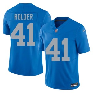 Jimmy Rolder Alternate Motor City Lions Replica Men's #41 Blue Jersey 888612-185