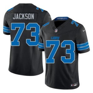 Jonah Jackson Football Defend the Den #73 Men Black Jersey 654064-170
