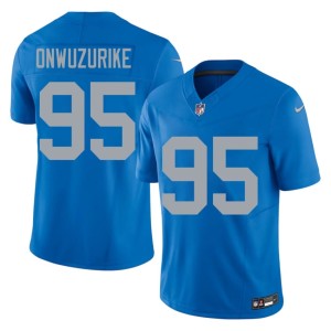 Levi Onwuzurike #95 DL Alternate Blue Limited Mens Jersey 289680-835