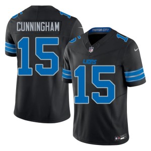 Malik Cunningham 2026 Black #15 Men's DET Jerseys 863277-117