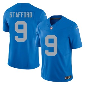 Matthew Stafford DET #9 Player Blue Men's Alternate Jersey 600395-651