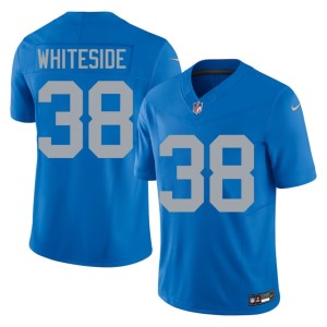 Nick Whiteside Alternate Game Men Motor City Lions Blue #38 Jersey 461102-241