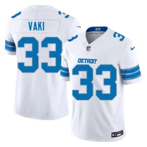 Sione Vaki Stitched The Pride #33 White Mens Jersey 163415-357