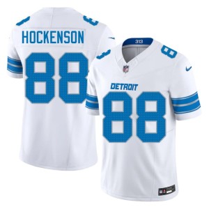 T.J. Hockenson NFL White Mens #88 Detroit Jersey 487215-523