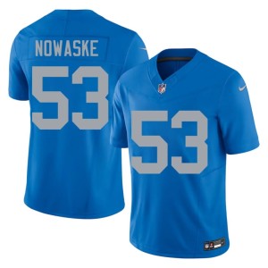 Trevor Nowaske #53 2026-27 Alternate Men Blue Lions Jersey 475445-487