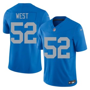 Tyre West Blue #52 One Pride Replica Men's Alternate Jersey 743400-361