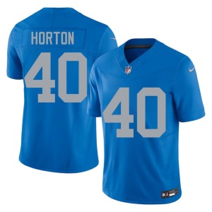 Zach Horton 2026-27 Detroit #40 Alternate Mens Blue Jersey 391066-215