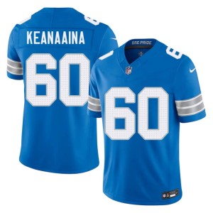 Aidan Keanaaina Blue #60 Men DL Game Jerseys 468678-167