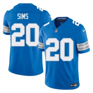 Billy Sims #20 DL 2026-27 Men's Blue Jersey 100405-217
