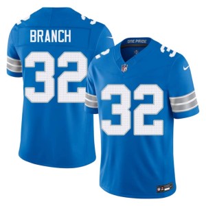 Brian Branch Detroit #32 Official Blue Mens Jersey 894020-363