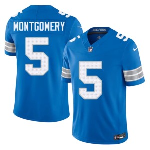 David Montgomery Mens Game #5 The Pride Blue Jerseys 591606-398