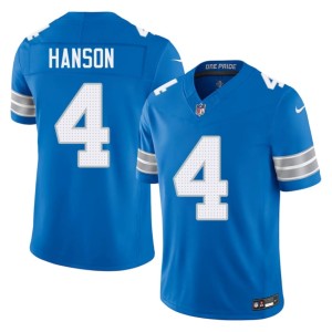 Jason Hanson Blue #4 Silver Rush Men Player Jerseys 335393-651