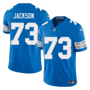Jonah Jackson Game Men Blue DET #73 Jerseys 697063-932