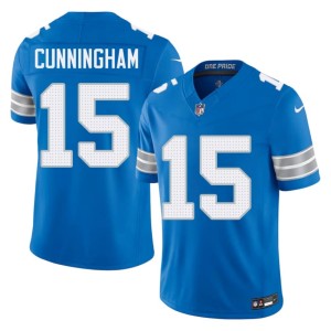 Malik Cunningham #15 Blue Mens NIL DET Jerseys 361461-410