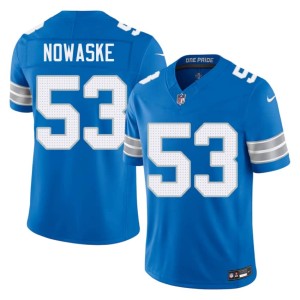 Trevor Nowaske Blue Silver Rush #53 Men's NFL Jersey 943423-402