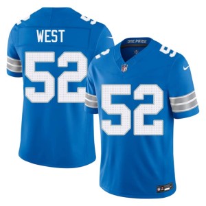 Tyre West 2026-27 #52 Men Blue DET Jersey 325561-258
