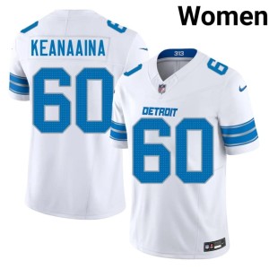 Aidan Keanaaina White Limited #60 Women Defend the Den Jerseys 993992-774