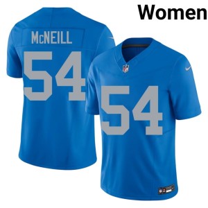 Alim McNeill Defend the Den Blue #54 2026-27 Alternate Women's Jersey 306415-708