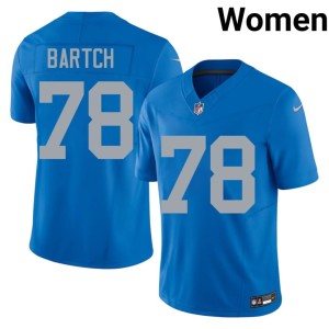 Ben Bartch Alternate Women #78 2026-27 Lions Blue Jersey 232204-956