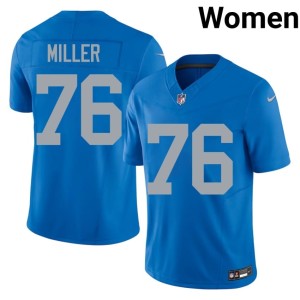Blake Miller DL #76 Blue Womens Alternate Game Jerseys 797016-525