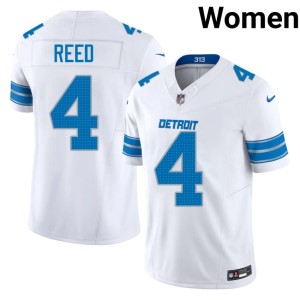 D.J. Reed #4 NIL Women The Pride White Jersey 998724-589