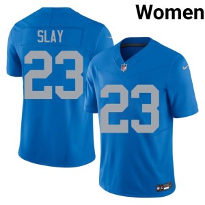 Darius Slay Blue 2026-27 Alternate Women #23 Detroit Jerseys 867492-413