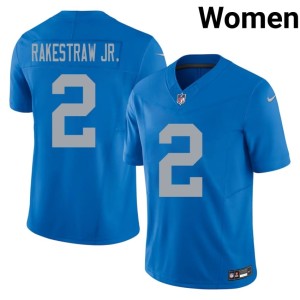 Ennis Rakestraw Jr. 2026-27 Motor City Lions #2 Alternate Womens Blue Jerseys 217220-772