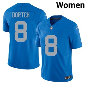 Greg Dortch Alternate Women's Blue DL #8 Replica Jerseys 716198-328