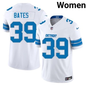 Jake Bates Detroit White Women's Game #39 Jersey 911478-350