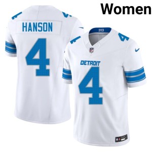 Jason Hanson #4 White 2026 Motor City Lions Womens Jersey 181856-697
