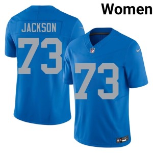 Jonah Jackson Replica Alternate Blue Women's #73 The Pride Jerseys 211980-394