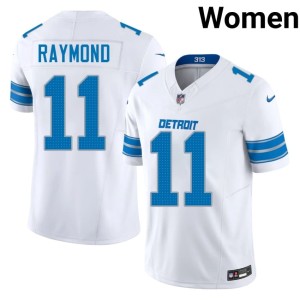 Kalif Raymond Womens The Pride #11 White Player Jerseys 658564-592