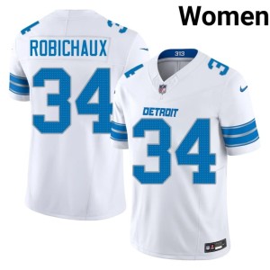 Kye Robichaux 2026-27 White Womens #34 Silver Rush Jerseys 321208-392