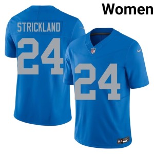 Loren Strickland Blue Womens Detroit Alternate #24 2026 Jersey 510474-346