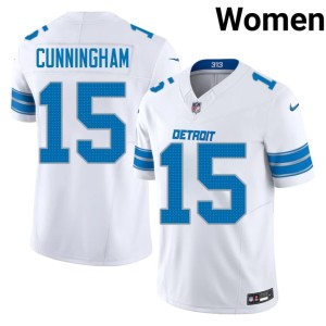 Malik Cunningham Women #15 White Defend the Den Embroidery Jerseys 642289-415