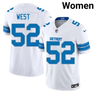 Tyre West #52 2026-27 Womens Lions White Jerseys 750578-206