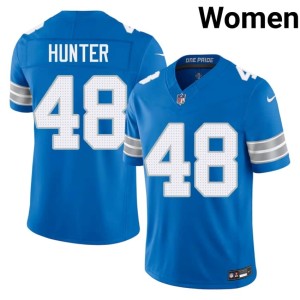 Erick Hunter DL Blue Women #48 NIL Jerseys 841393-494