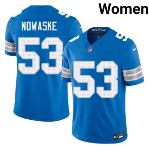 Trevor Nowaske Women's Limited One Pride #53 Blue Jersey 288885-821