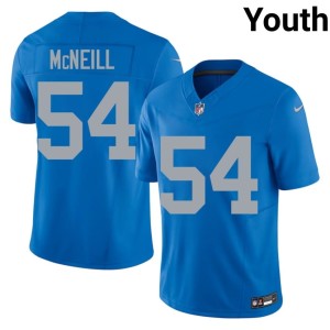 Alim McNeill Youth 2026-27 DL Blue #54 Alternate Jersey 407582-622