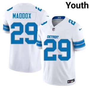 Avonte Maddox Lions White Youth #29 Replica Jerseys 622810-923
