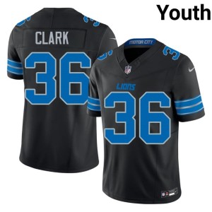 Chuck Clark Youth One Pride Black Football #36 Jersey 698022-950