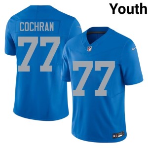 Devin Cochran Youth Silver Rush #77 Alternate Blue NIL Jersey 938771-149